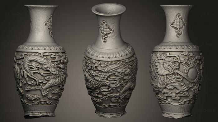 vase carved